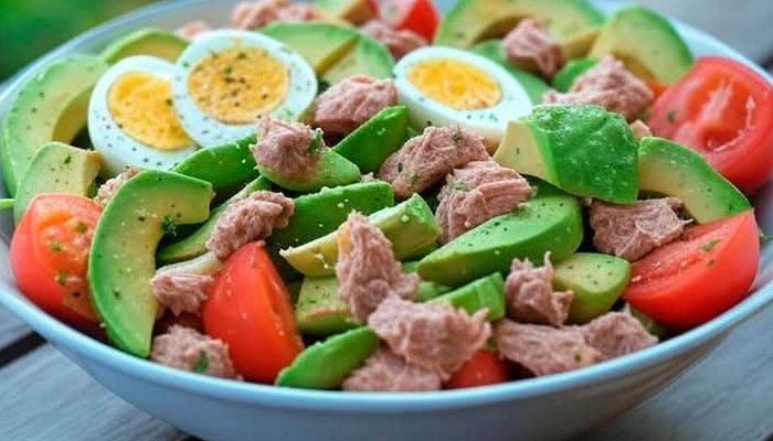 Tuna Avocado Egg Salad