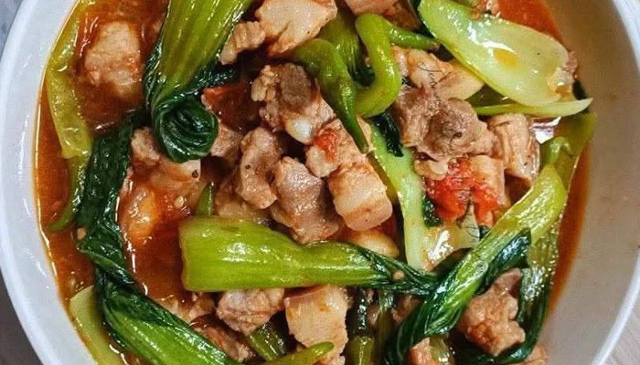 Pork and Bok Choy Stew