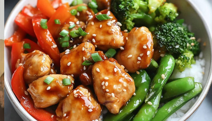Teriyaki Chicken Rice Bowl