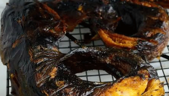 Cat Fish Smoke Dried Fish with Sauce