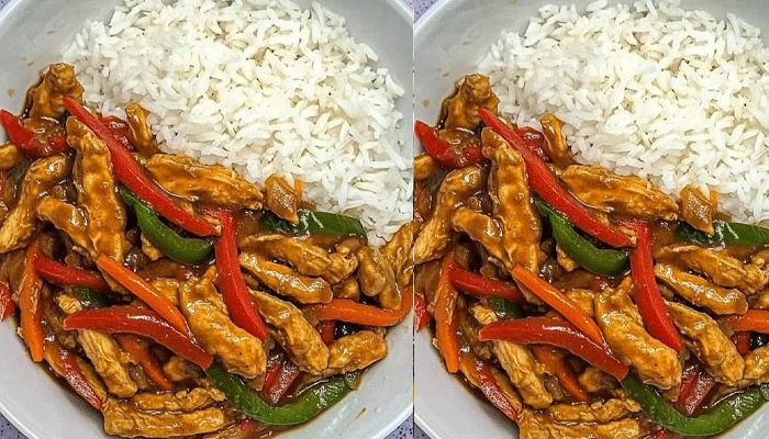 Peppered Stir-Fry with Rice