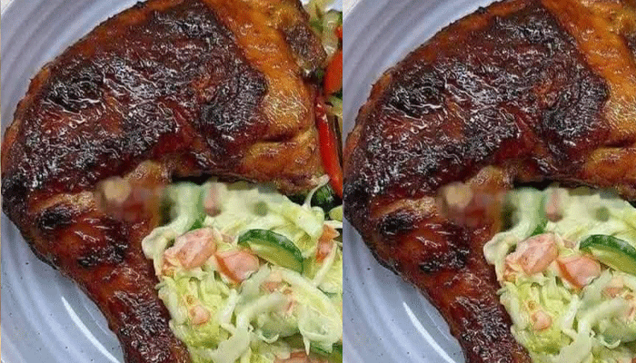 Chicken with Salad