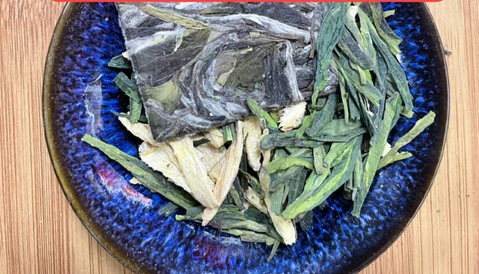 Smoking Natural Herbal Green Tea