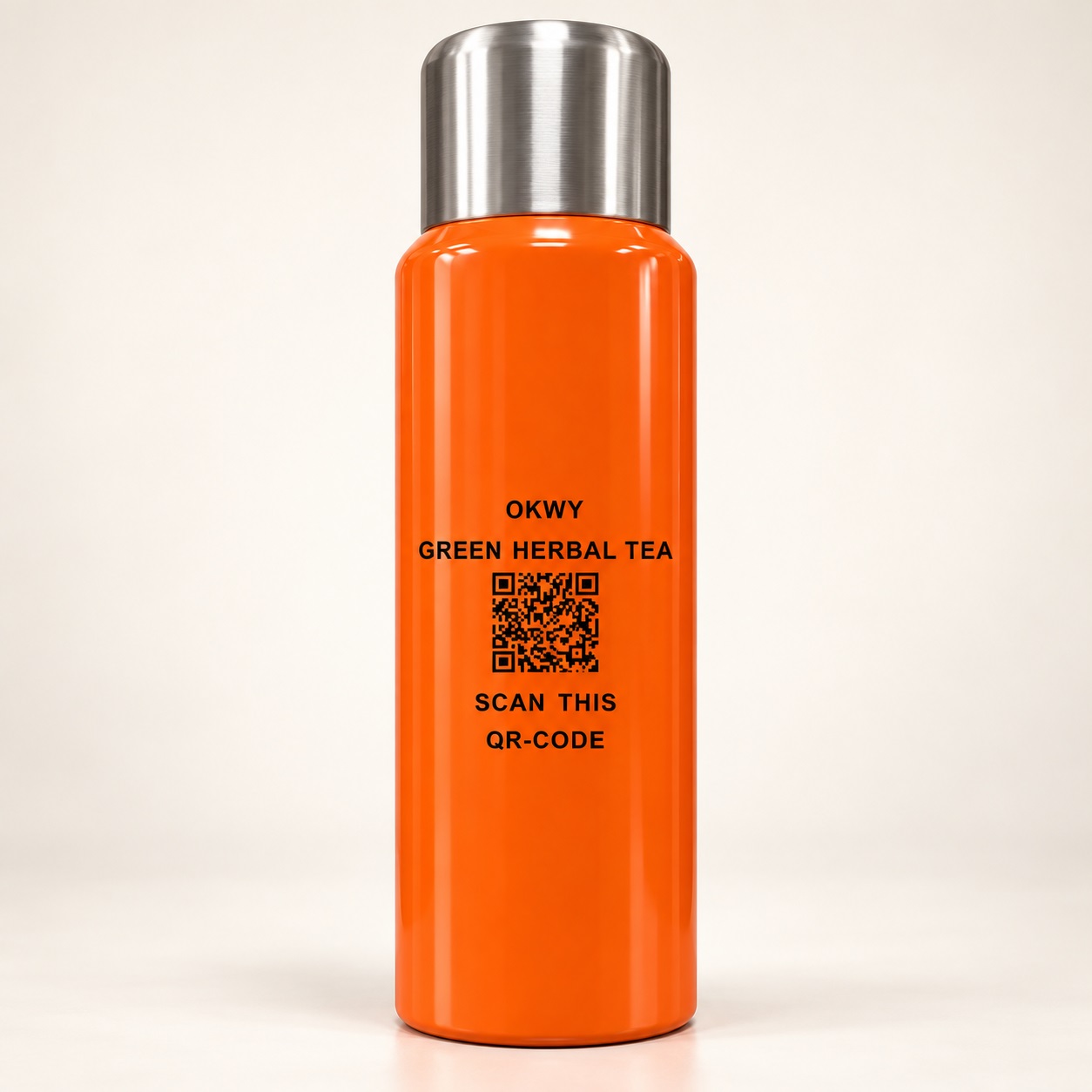 Orange Flask