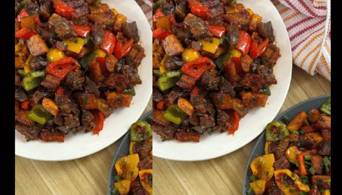 Vegetable Gizzards Sauce