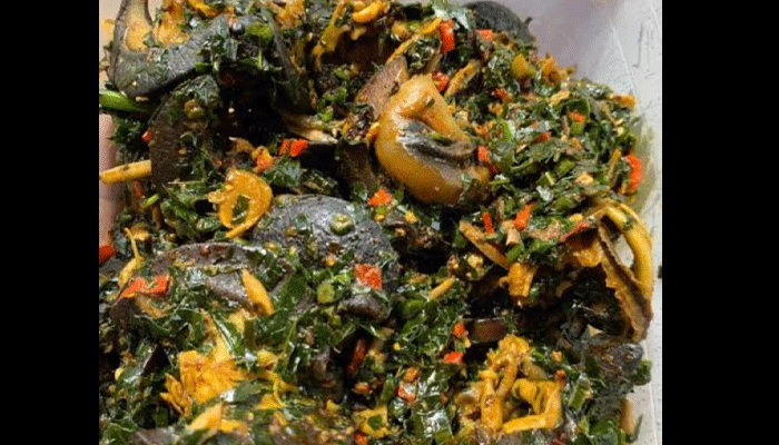 Vegetable Snail and Ukpaka
