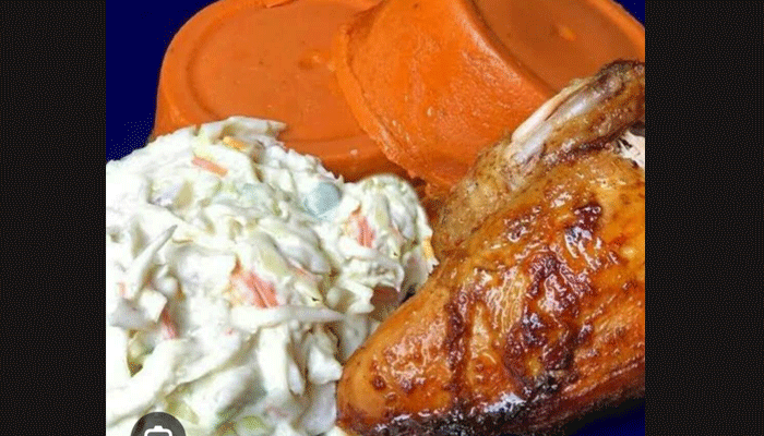Moi Moi, Chicken, Special Salad or Salad