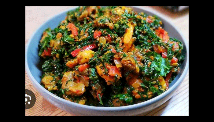 Fish Vegetable Sauce for White Yam, White Rice (Free White Rice and Free Extra White Rice), Special Fried Rice